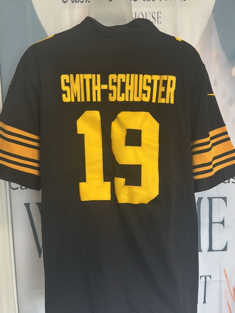 Nike NFL Pittsburgh Steelers Jersey Smith-Schuster #19 Medium